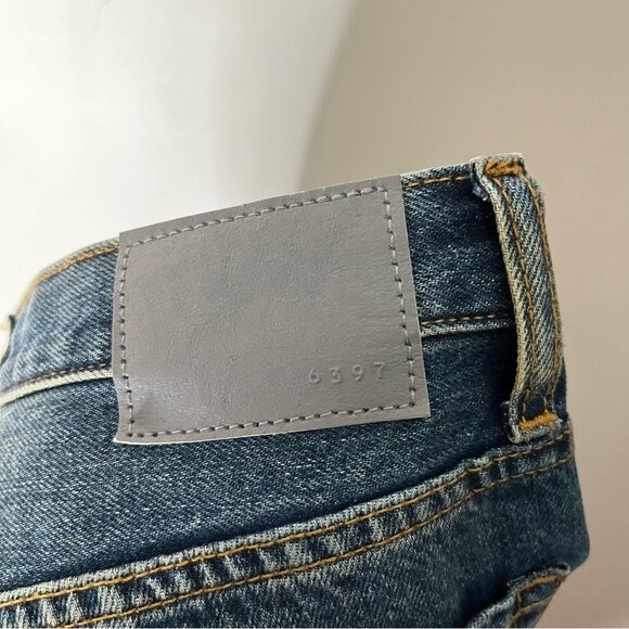 6397 NWT Slim Skinny Jeans Women’s Size 26 Clean Dark High Rise Italian Denim - Picture 15 of 15